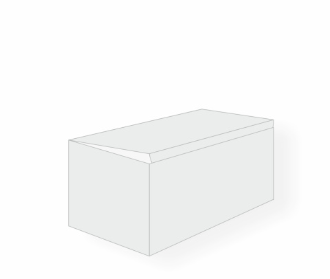 OPAKOWANIA - Pudełeczka na upominki - 160x45x45 - Białe - 50 szt.